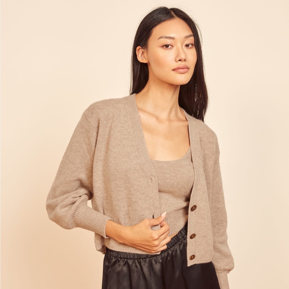 Reformation Varenne Cashmere Set XS